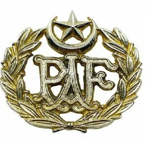 Insignia in Pak Army Pak Navy and PAF PAF Airman Cap Badge