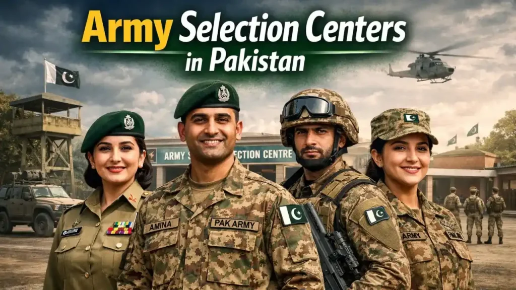 Pakistan Army Recruitment & Selection Centers army recruitment and selection centers