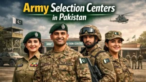 Pakistan Army Recruitment & Selection Centers