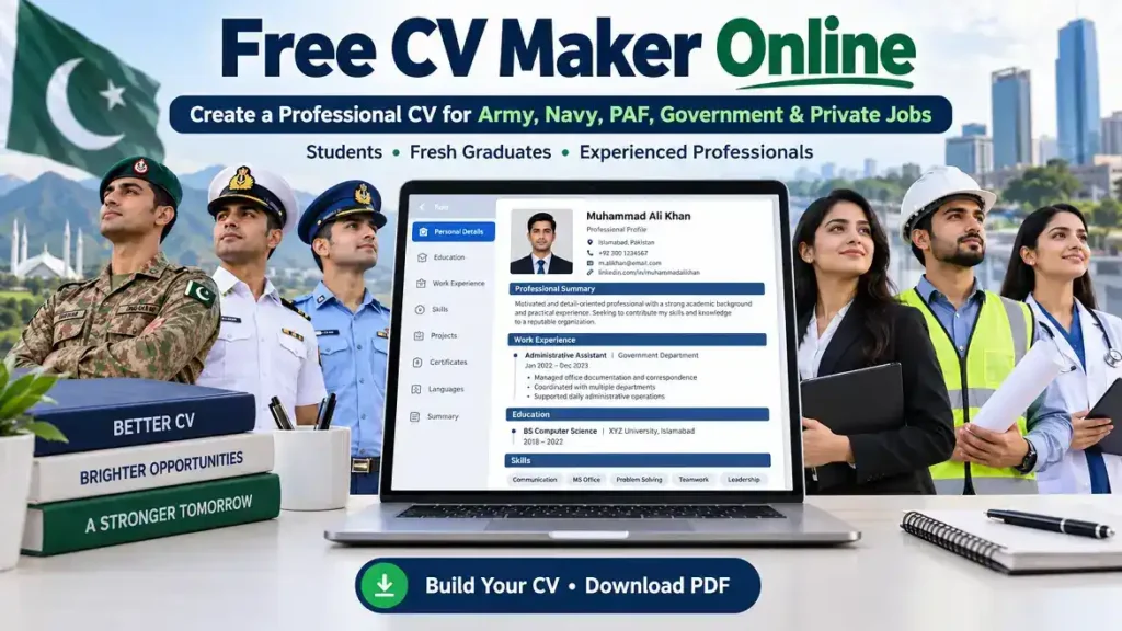 Free CV Maker Online free cv maker online